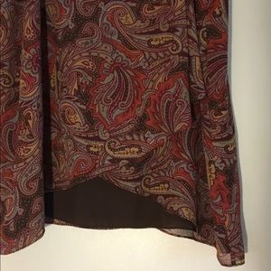Coldwater Creek Paisley Skirt